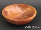 Totara bowl by woodturner Robbie Graham