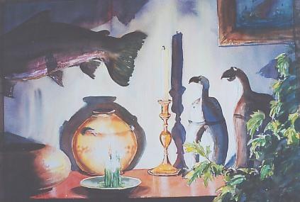 our shelf by Sue Graham